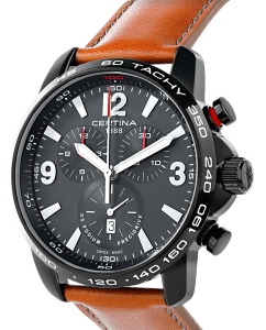 Купить Швейцарские наручные часы Certina C001.647.36.057.00 с хронографом  в E-mobi