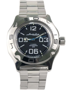 Купить Российские механические наручные часы Восток Амфибия 100819 в E-mobi