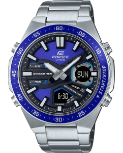 Купить Японские наручные часы Casio Edifice EFV-C110D-2AVEF с хронографом в E-mobi