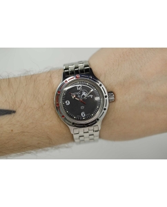 Купить Российские механические наручные часы Восток Амфибия 420634  в E-mobi