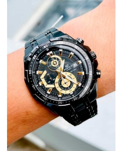 Купить Японские наручные часы Casio Edifice EFR-539BK-1A с хронографом  в E-mobi