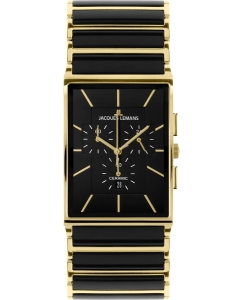 Купить Наручные часы Jacques Lemans 1-1900C с хронографом  в E-mobi