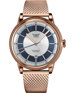 Купить Швейцарские механические наручные часы Aviator V.3.32.2.270.5 в E-mobi