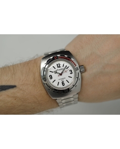 Купить Российские механические наручные часы Восток Амфибия 90486  в E-mobi