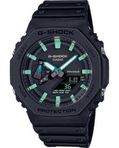 Купить Японские наручные часы Casio G-SHOCK GA-2100RC-1A с хронографом в E-mobi