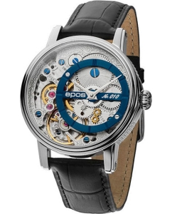 Купить Швейцарские механические наручные часы Epos 3435.313.20.16.25 в E-mobi