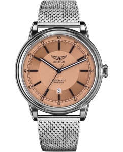 Купить Швейцарские механические наручные часы Aviator V.3.32.0.244.5 в E-mobi