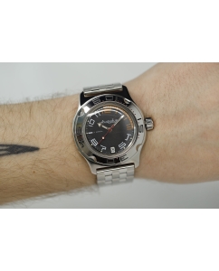 Купить Российские механические наручные часы Восток Амфибия 100474  в E-mobi