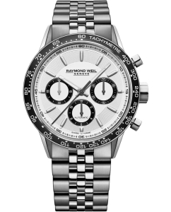 Купить Швейцарские механические наручные часы Raymond Weil 7741-ST1-30021 с хронографом в E-mobi