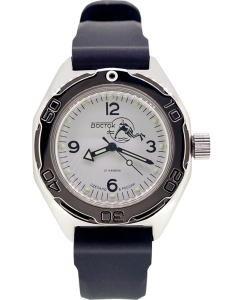 Купить Российские механические наручные часы Восток Амфибия 670920 в E-mobi