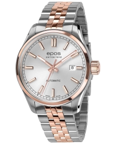 Купить Швейцарские механические наручные часы Epos 3501.132.34.18.44 в E-mobi
