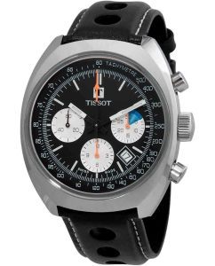 Купить Швейцарские механические наручные часы Tissot T124.427.16.051.00 с хронографом в E-mobi