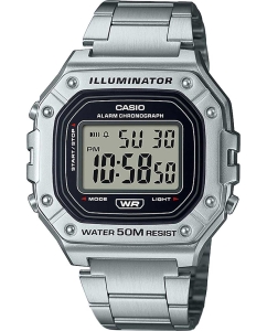 Купить Японские наручные часы Casio Collection W-218HD-1AVDF с хронографом в E-mobi