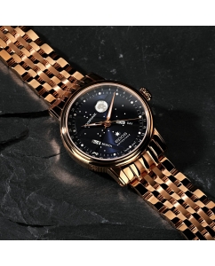 Купить Швейцарские механические наручные часы Epos 3439.322.24.16.34  в E-mobi