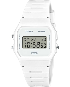 Купить Японские наручные часы Casio Collection F-91WB-7A с хронографом в E-mobi