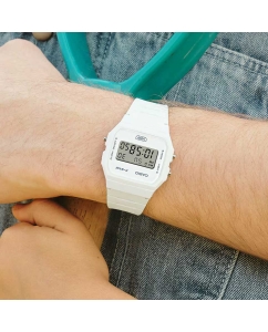 Купить Японские наручные часы Casio Collection F-91WB-7A с хронографом  в E-mobi