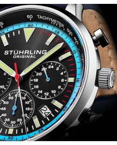 Купить Наручные часы Stuhrling 3986L.2 с хронографом  в E-mobi
