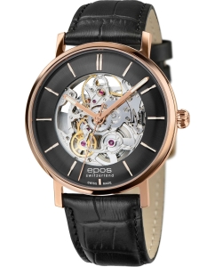 Купить Швейцарские механические наручные часы Epos 3437.135.24.15.25 в E-mobi