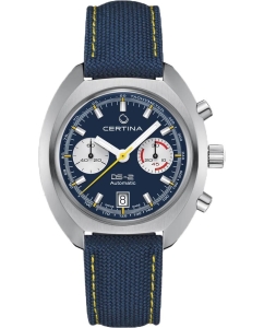 Купить Швейцарские механические наручные часы Certina C024.462.18.041.00 с хронографом в E-mobi