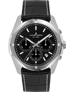 Купить Наручные часы Jacques Lemans 1-2180A с хронографом в E-mobi
