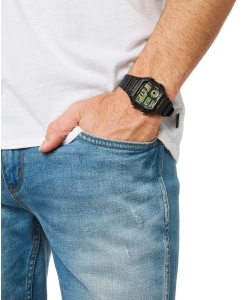 Купить Японские наручные часы Casio Illuminator AE-1200WH-1B с хронографом  в E-mobi