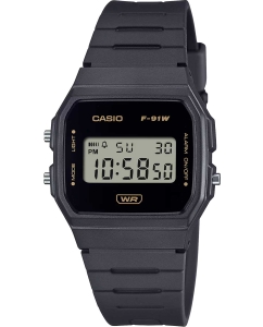 Купить Японские наручные часы Casio Collection F-91WB-8A с хронографом в E-mobi