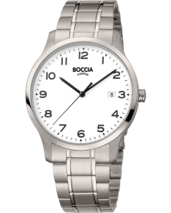Купить Титановые наручные часы Boccia Titanium 3620-01 в E-mobi