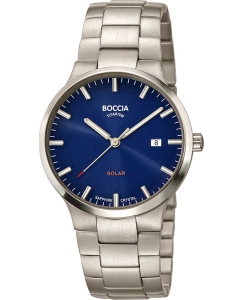 Купить Титановые наручные часы Boccia Titanium 3652-02 в E-mobi