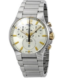 Купить Швейцарские наручные часы Certina C012.417.21.037.00 с хронографом в E-mobi
