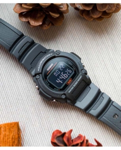 Купить Японские наручные часы Casio Collection W-219H-8BVEF с хронографом  в E-mobi