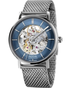Купить Швейцарские механические наручные часы Epos 3437.135.20.16.30 в E-mobi