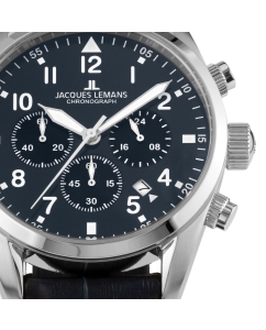 Купить Наручные часы Jacques Lemans 42-2B с хронографом  в E-mobi