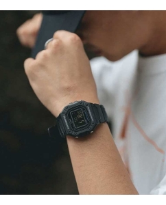 Купить Японские наручные часы Casio Collection W-218H-1B с хронографом  в E-mobi