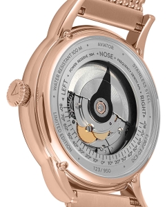 Купить Швейцарские механические наручные часы Aviator V.3.32.2.237.5  в E-mobi