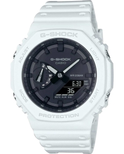 Купить Японские наручные часы Casio G-SHOCK GA-2100-7AER с хронографом в E-mobi