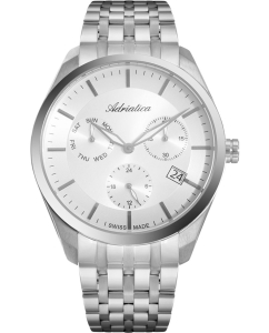 Купить Швейцарские наручные часы Adriatica A8309.5113QF в E-mobi