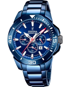 Купить Наручные часы Festina F20643/1 с хронографом в E-mobi