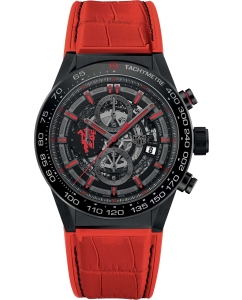 Купить Швейцарские механические наручные часы TAG Heuer Carrera CAR2A1J.FC6416 с хронографом в E-mobi
