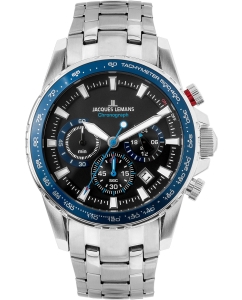 Купить Наручные часы Jacques Lemans 1-2099E с хронографом в E-mobi
