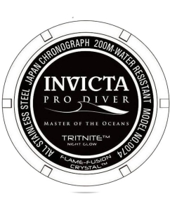 Купить Наручные часы Invicta Pro Diver IN0074 с хронографом  в E-mobi