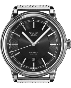 Купить Швейцарские механические наручные часы Aviator V.3.32.0.232.5  в E-mobi