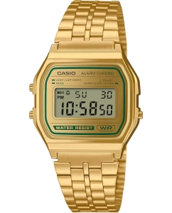Купить Японские наручные часы Casio Vintage A158WEGV-9A с хронографом в E-mobi