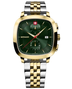 Купить Швейцарские наручные часы Wenger 01.1933.105 с хронографом в E-mobi