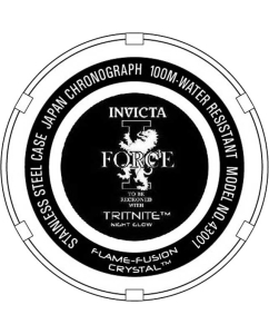 Купить Наручные часы Invicta IN43001 с хронографом  в E-mobi