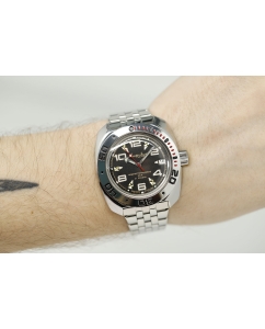 Купить Российские механические наручные часы Восток Амфибия 710335  в E-mobi