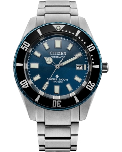 Купить Японские механические титановые наручные часы Citizen NB6026-56L в E-mobi