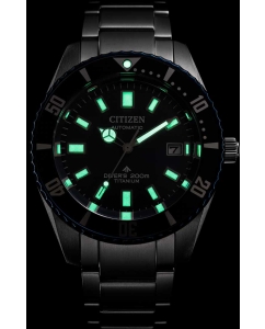 Купить Японские механические титановые наручные часы Citizen NB6026-56L  в E-mobi