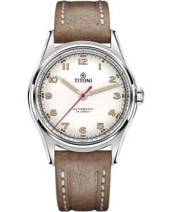 Купить Швейцарские механические наручные часы Titoni 83019-S-ST-639 в E-mobi