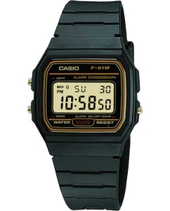 Купить Японские наручные часы Casio Illuminator F-91WG-9Q с хронографом в E-mobi