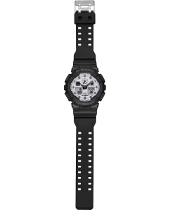 Купить Японские наручные часы Casio G-SHOCK GA-100WD-1A с хронографом  в E-mobi